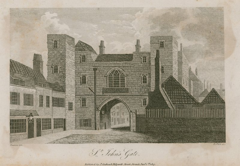 St Johns Gate, Clerkenwell av English School