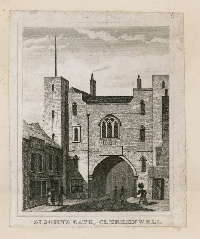 St Johns Gate, Clerkenwell av English School