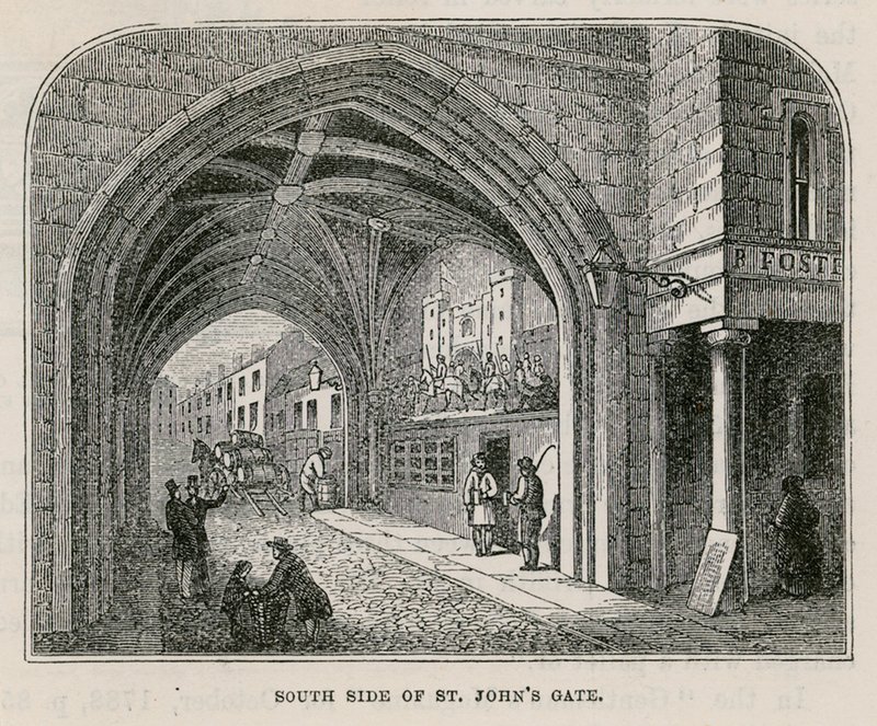 St Johns Gate, Clerkenwell av English School
