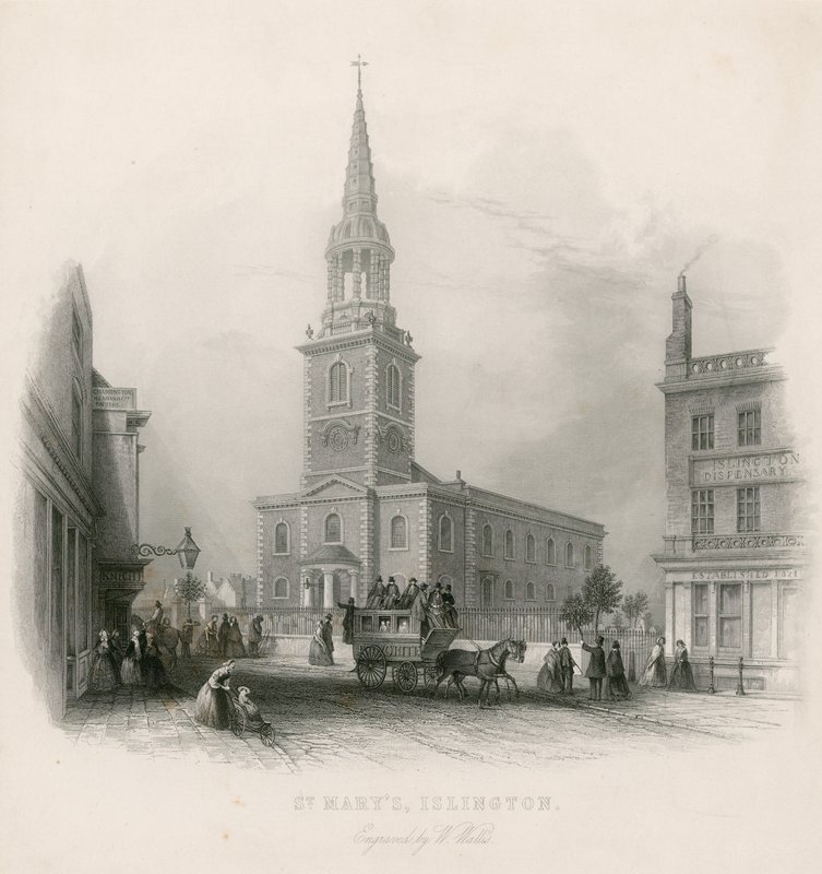 St Marys (ny kyrka), Islington av English School