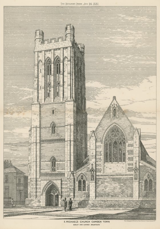 St Michaels Church i Camden Town av English School