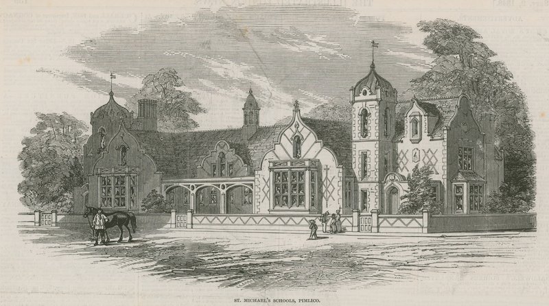 St Michaels skolor i PImlico av English School