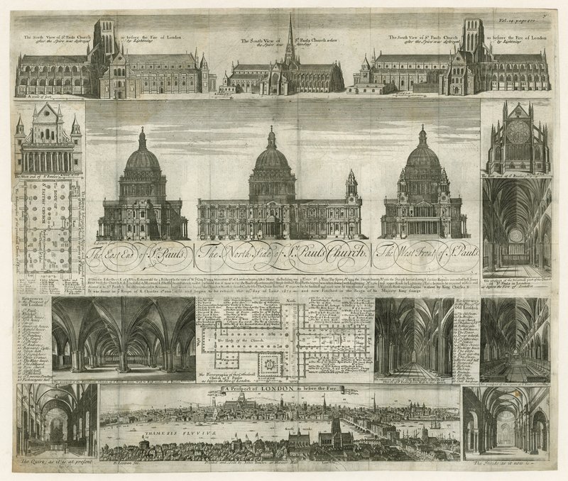 St Pauls katedral av English School