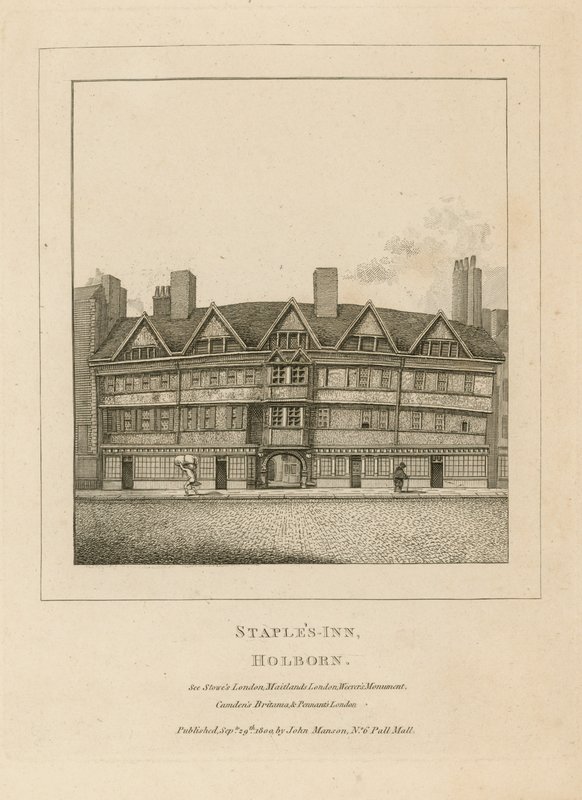 Staples Inn, Holborn av English School