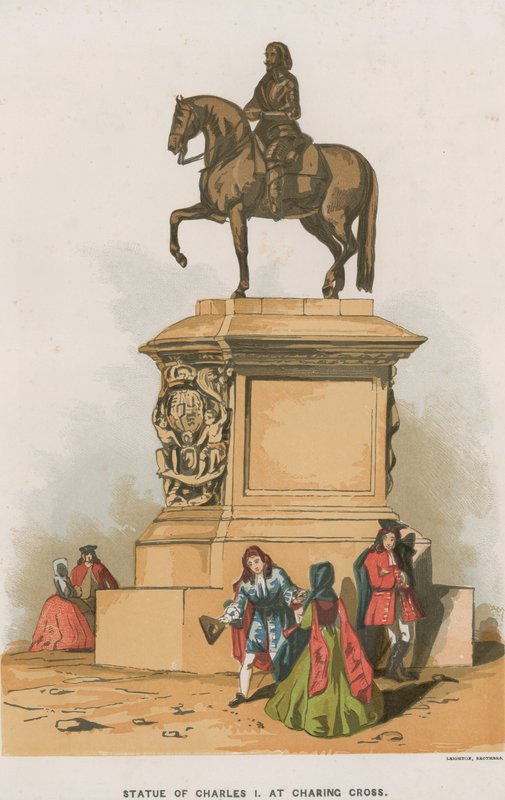 Staty av Charles I av English School