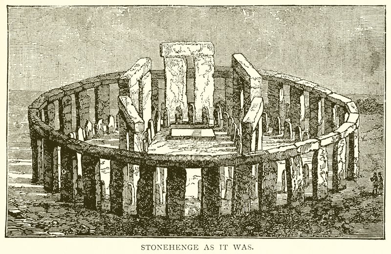 Stonehenge som det var av English School