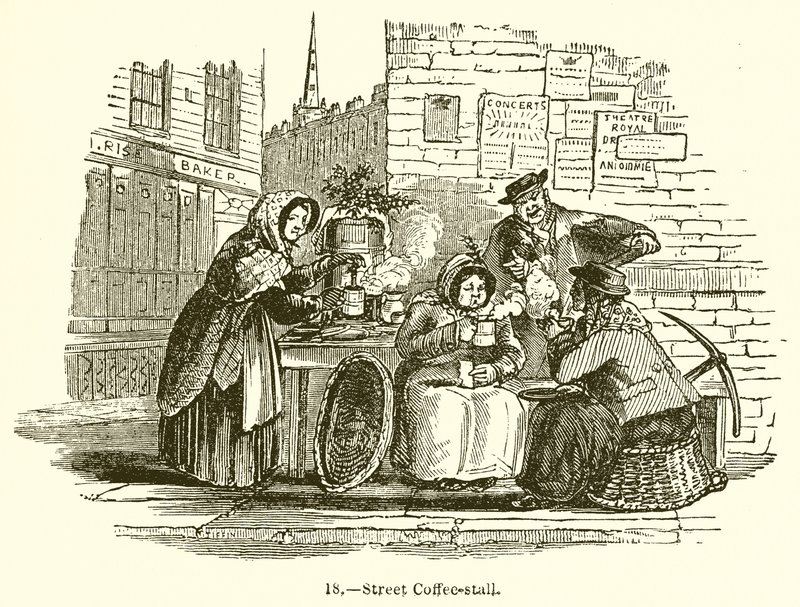 Street Coffee-Stall av English School