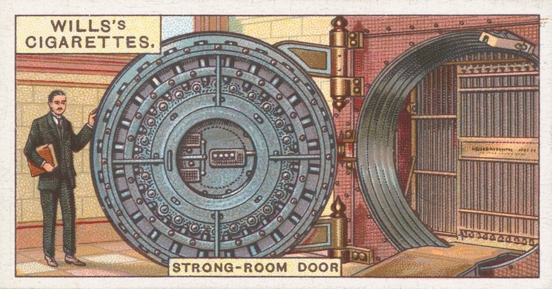 Strong-Room Doorswed av English School