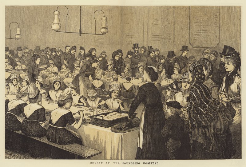 Söndag på Foundling Hospital av English School