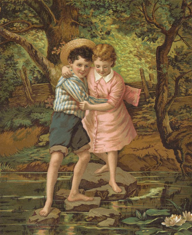 Sweethearts (kromolit) av English School