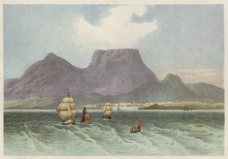 Taffelberget, Godahoppsudden av English School
