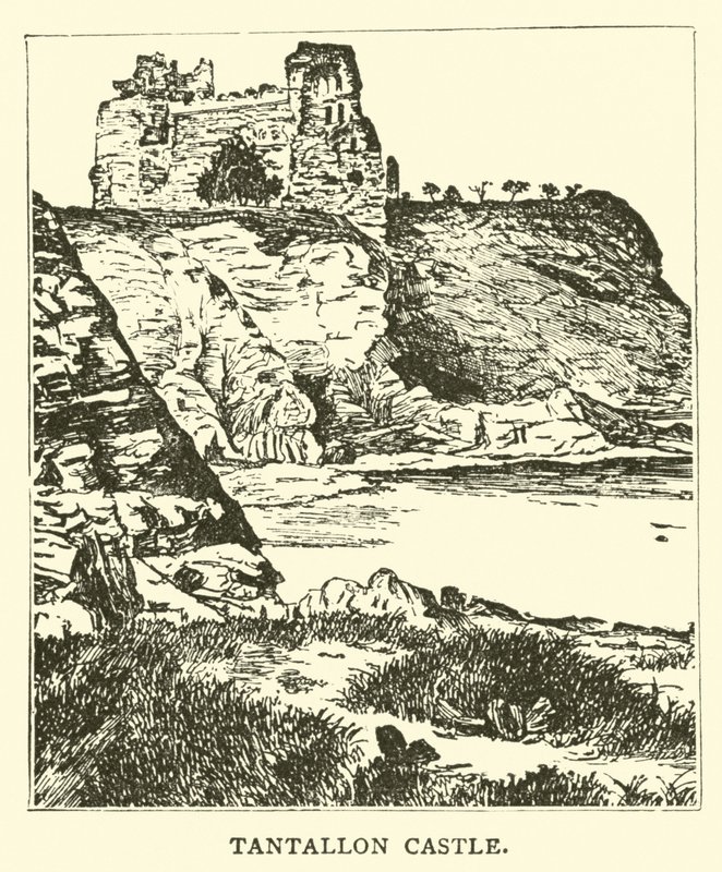 Tantallon slott av English School