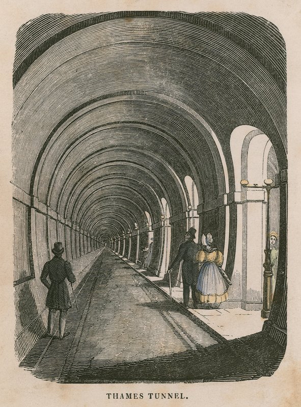 Thames Tunnel av English School