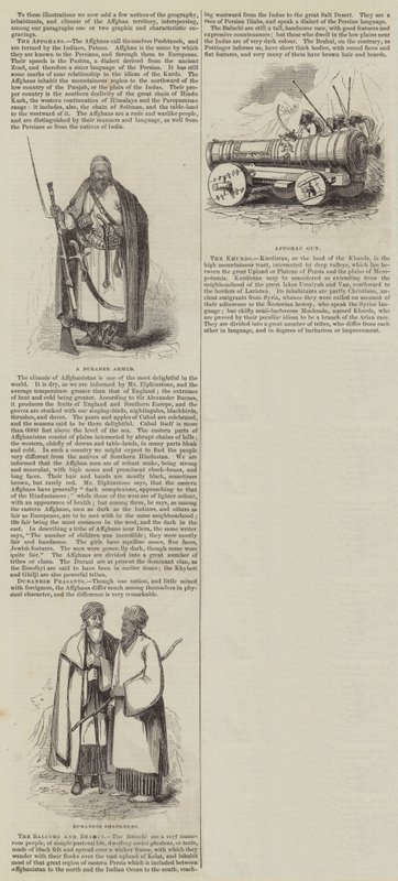 Det afghanska kriget (gravyr) av English School