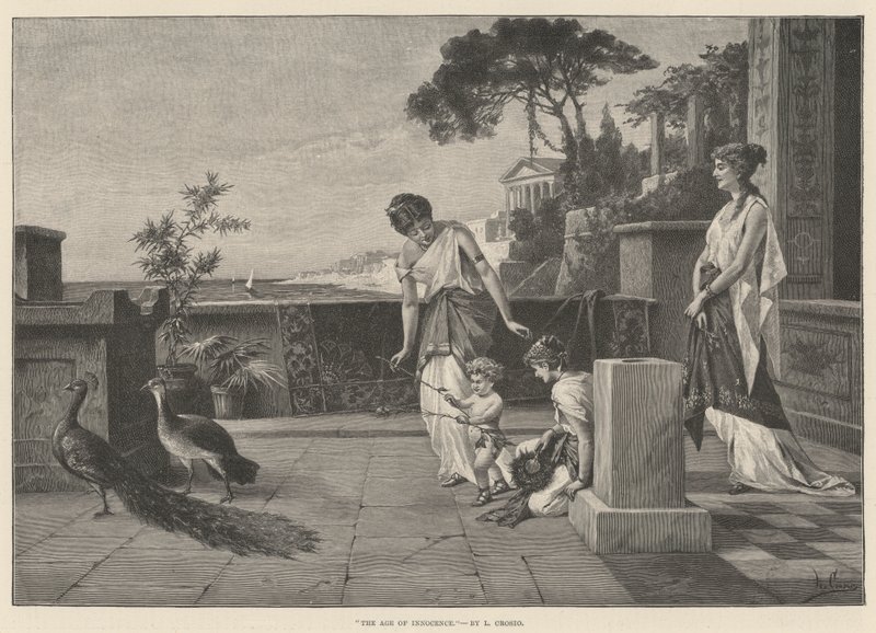 The Age of Innocence (gravyr) av English School