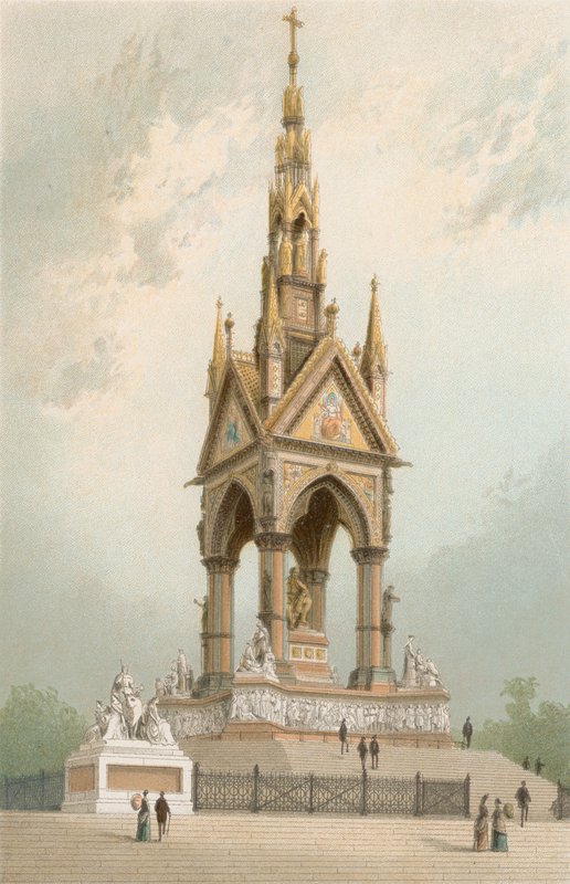 Albert Memorial av English School