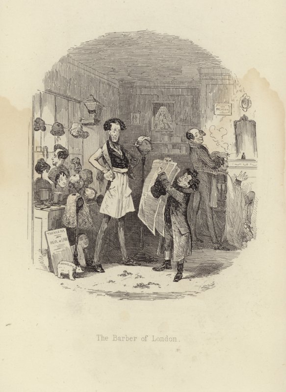 Barberaren i London av English School