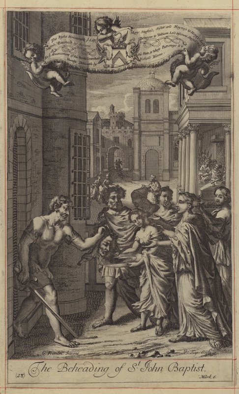 Halshuggningen av Johannes Baptist av English School