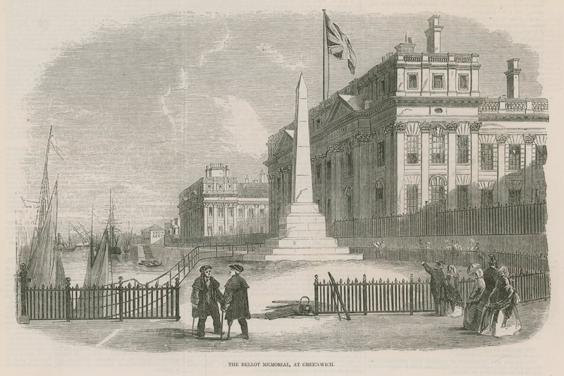 Bellot Memorial i Greenwich, London av English School