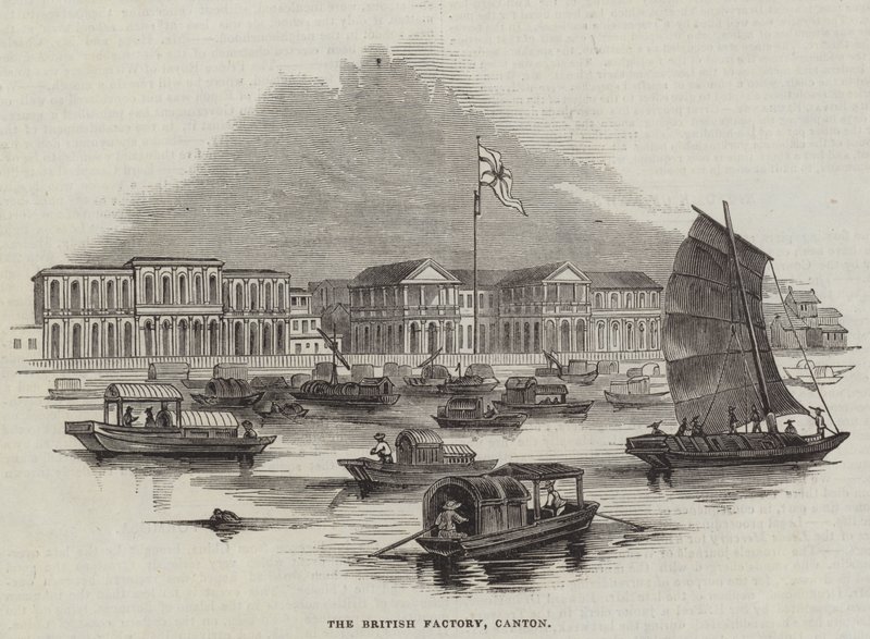 The British Factory, Canton (gravyr) av English School