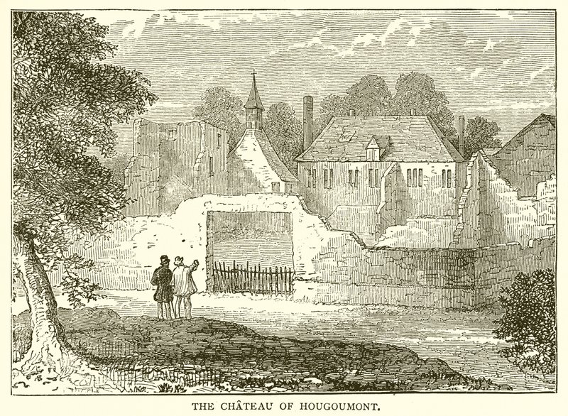 Slottet i Hougoumont av English School