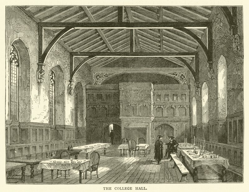 College Hall (gravyr) av English School