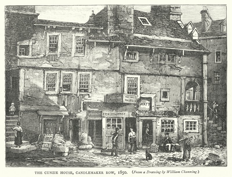 The Cunzie House, Candlemaker Row av English School
