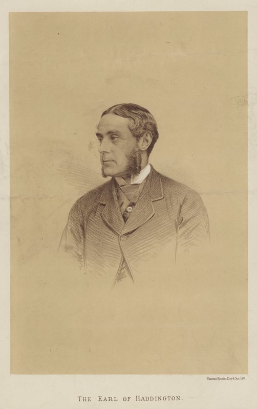Jarlen av Haddington (litho) av English School