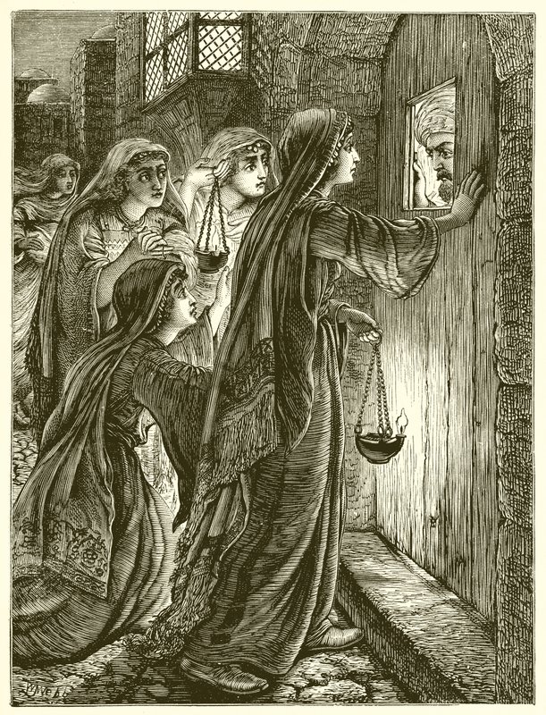 The Foolish Virgins av English School