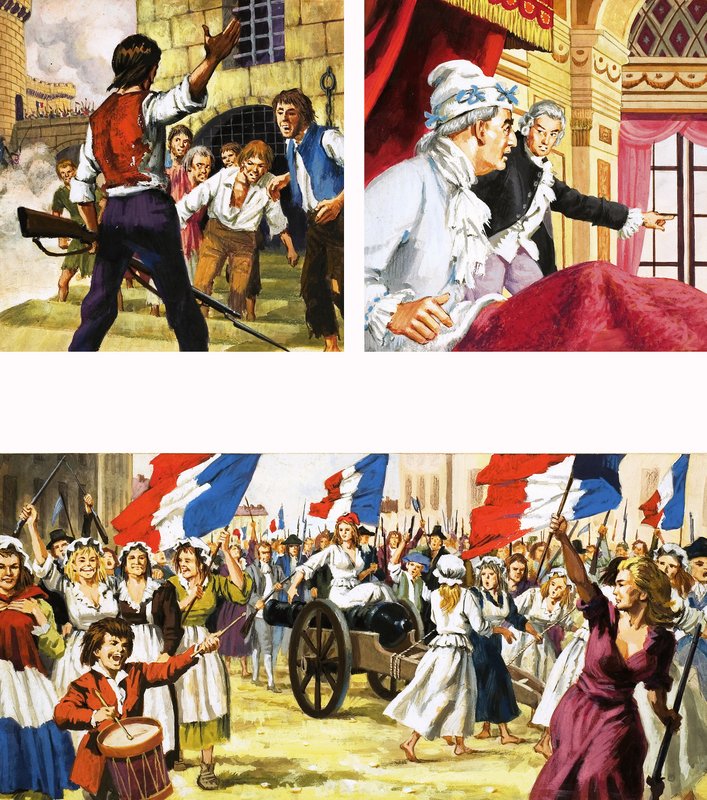 Den franska revolutionen av English School
