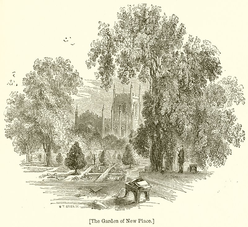 The Garden of New Place av English School