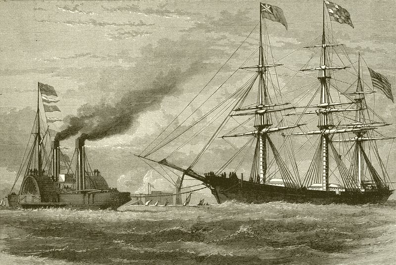 George Griswold går in i Mersey av English School