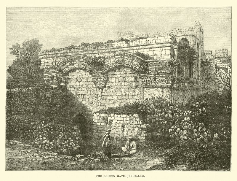 Gyllene porten, Jerusalem av English School