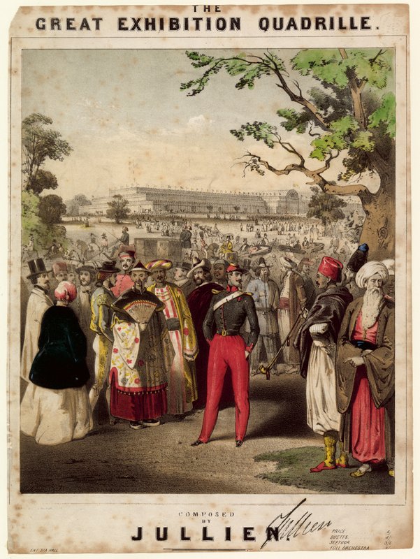 The Great Exhibition Quadrille (1851) av English School
