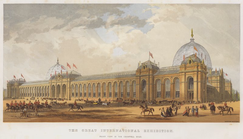 Den stora internationella utställningen (chromolitho) av English School