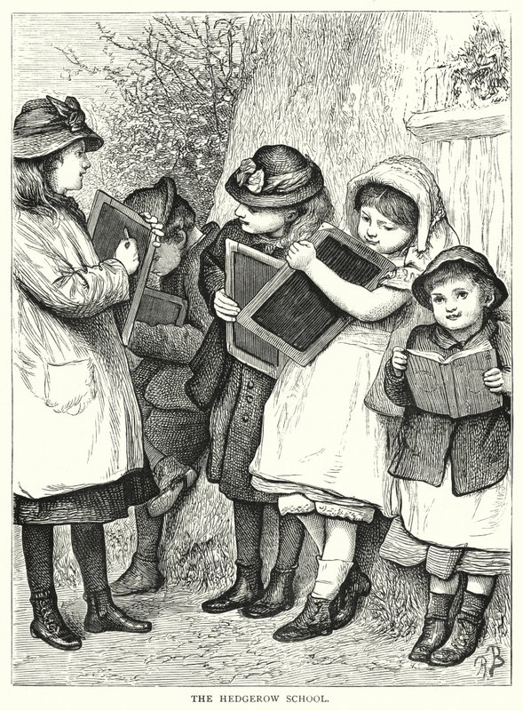 The Hedgerow School (gravyr) av English School