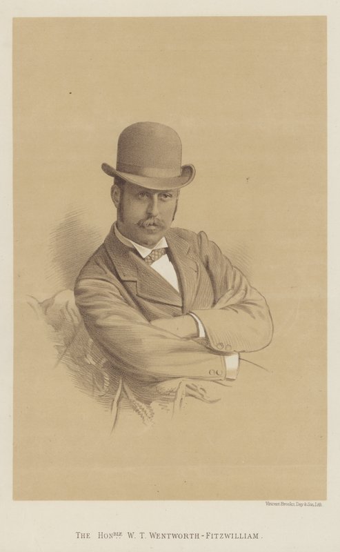 Den ärade W T Wentworth-Fitzwilliam (litografi) av English School
