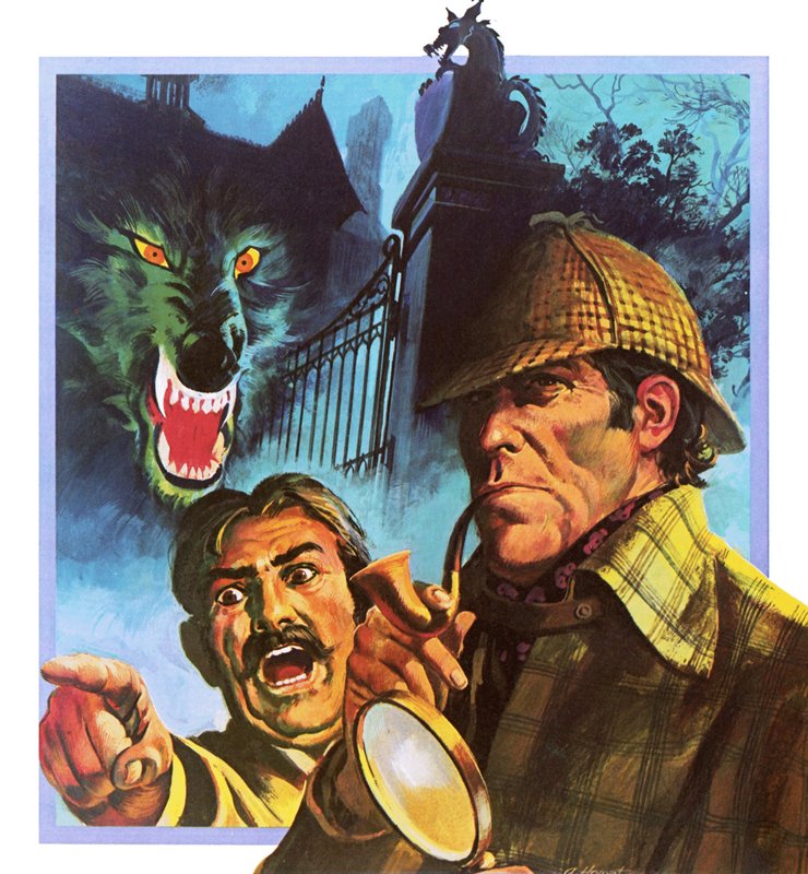 Baskervilles hund av English School