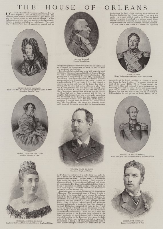 The House of Orleans (gravyr) av English School
