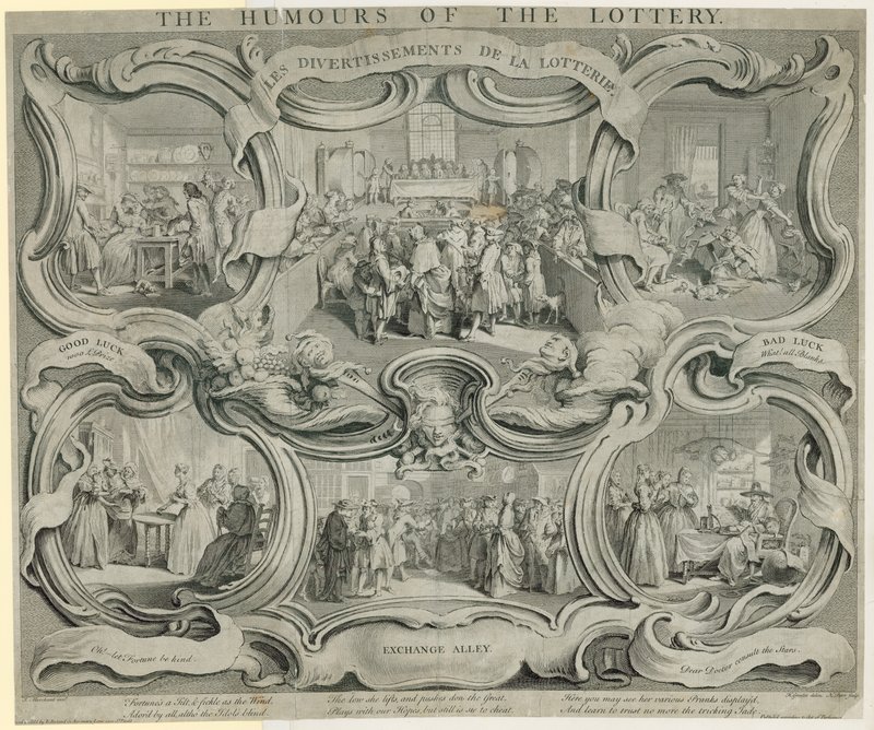 The Humors of the Lottery av English School