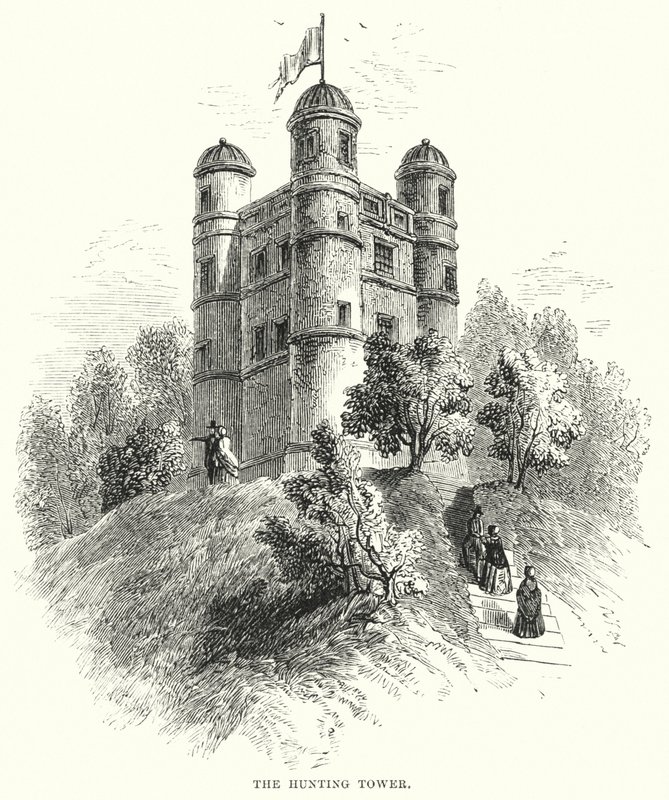 Jakttornet (gravyr) av English School