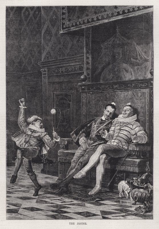 The Jester (gravyr) av English School