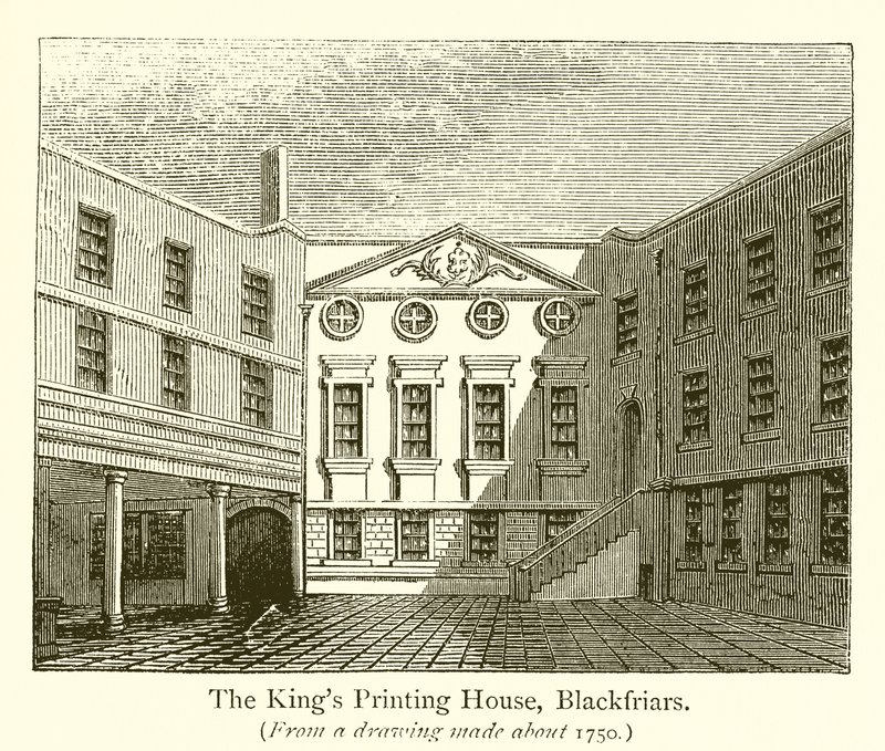 The Kings Printing House, Blackfriars av English School