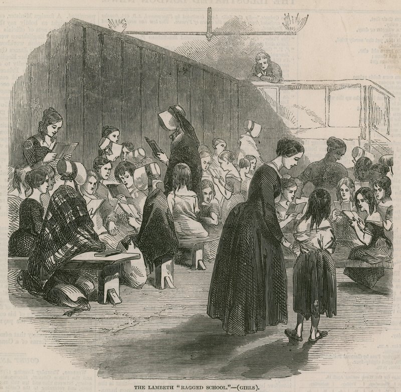 Lambeth Ragged School för flickor av English School