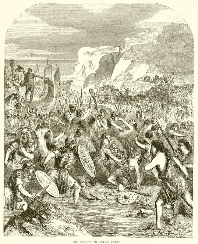 Julius Caesars landstigning av English School