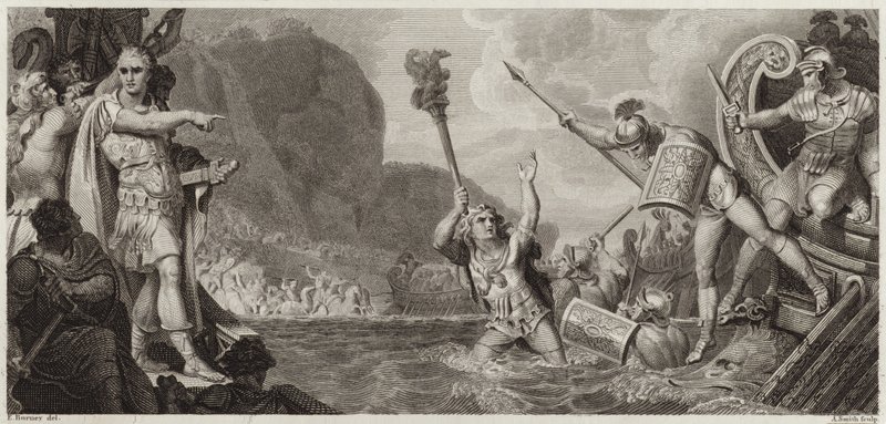 Julius Caesars landstigning av English School