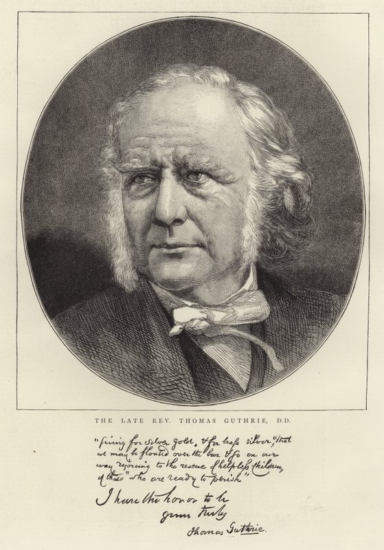 Den framlidne pastorn Thomas Guthrie av English School