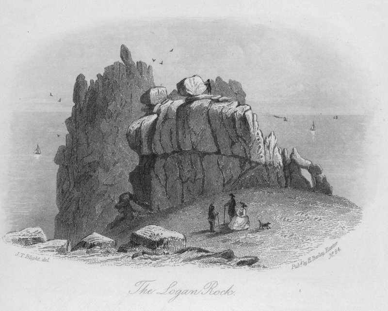 The Logan Rock (gravyr) av English School