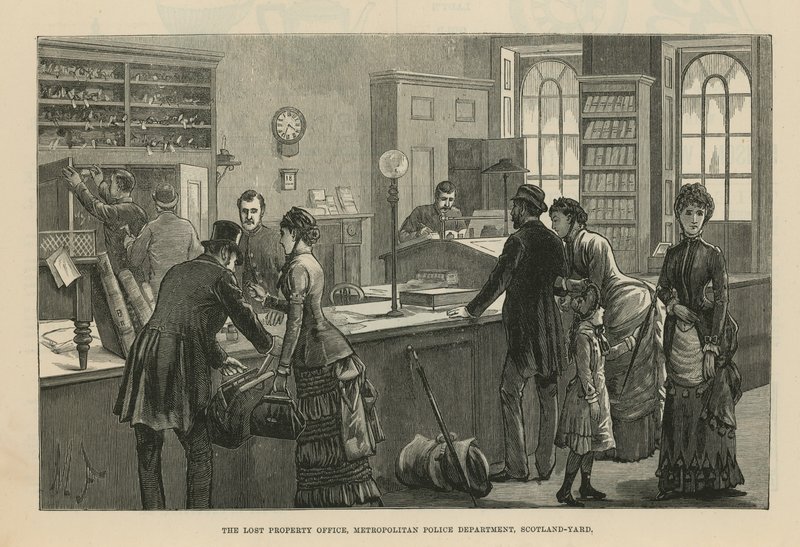 The Lost Property Office i Scotland Yard av English School