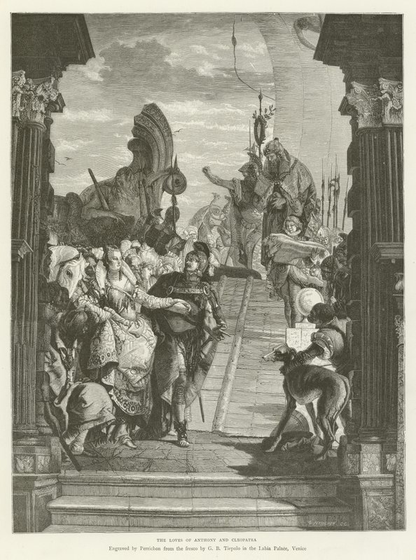 Anthonys och Cleopatras kärlekar av English School